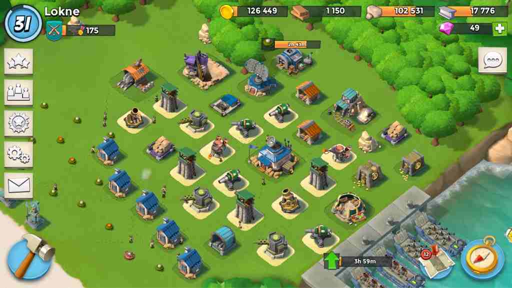 boom beach landing craft level 1