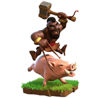 Clash Of Clans Hog Rider Wallpaper