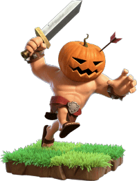 Pumpkin Barbarian - Clash of Clans Pumpkin Barbarian - Clash of Clans