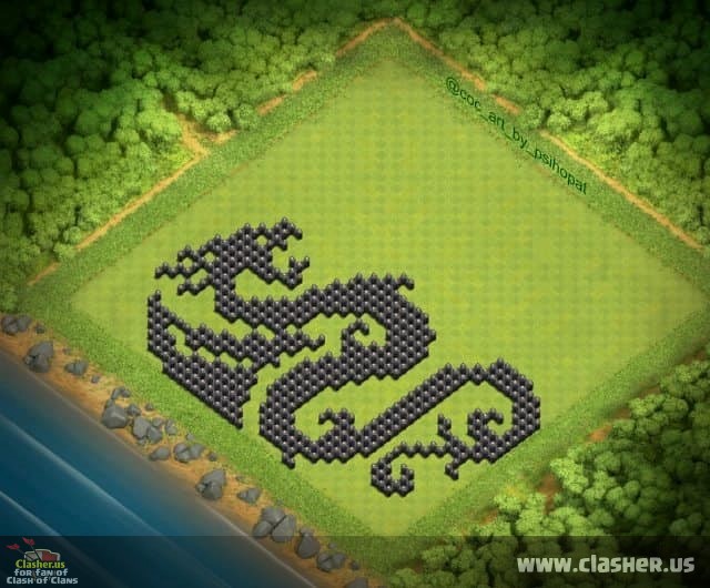 Funny Base #29 - Clash of Clans 