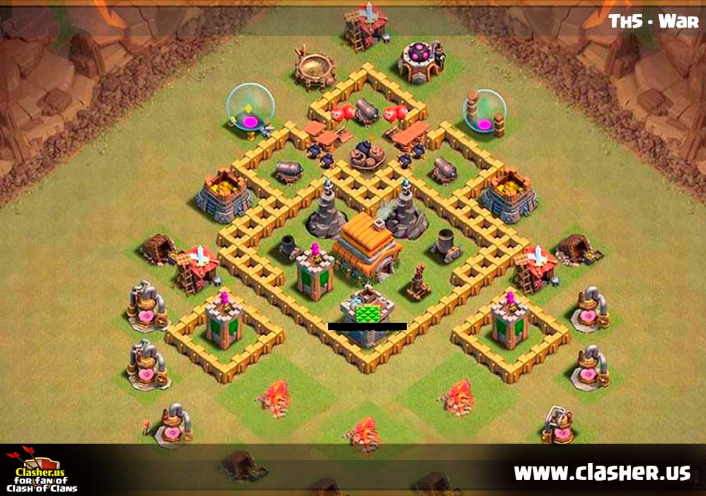 town hall 5, th5 maps, th5 base, th5 layouts,town hall 5 ...
