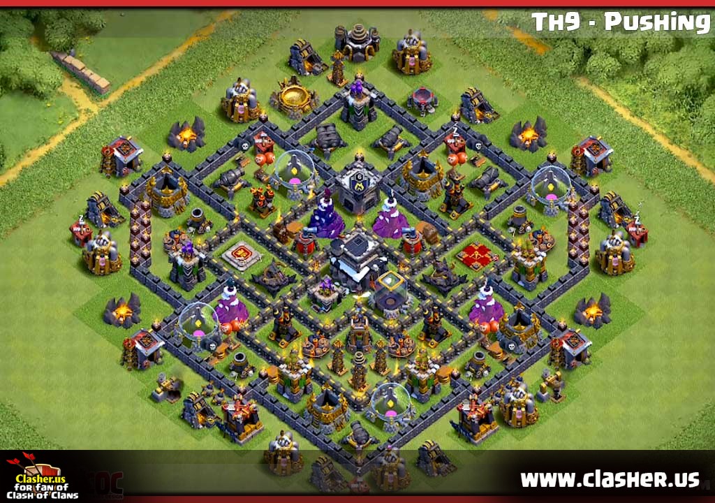 Town Hall 9 Farming Base Map 23 Clash Of Clans Clasher Us.